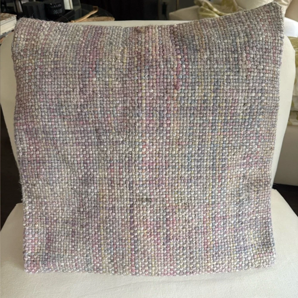 POTTERY BARN Renly Wool Woven Pillow Cover 22in x 22in